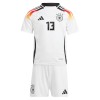 Camiseta de fútbol Alemania Muller 13 Niño 1ª equipación Euro 2024